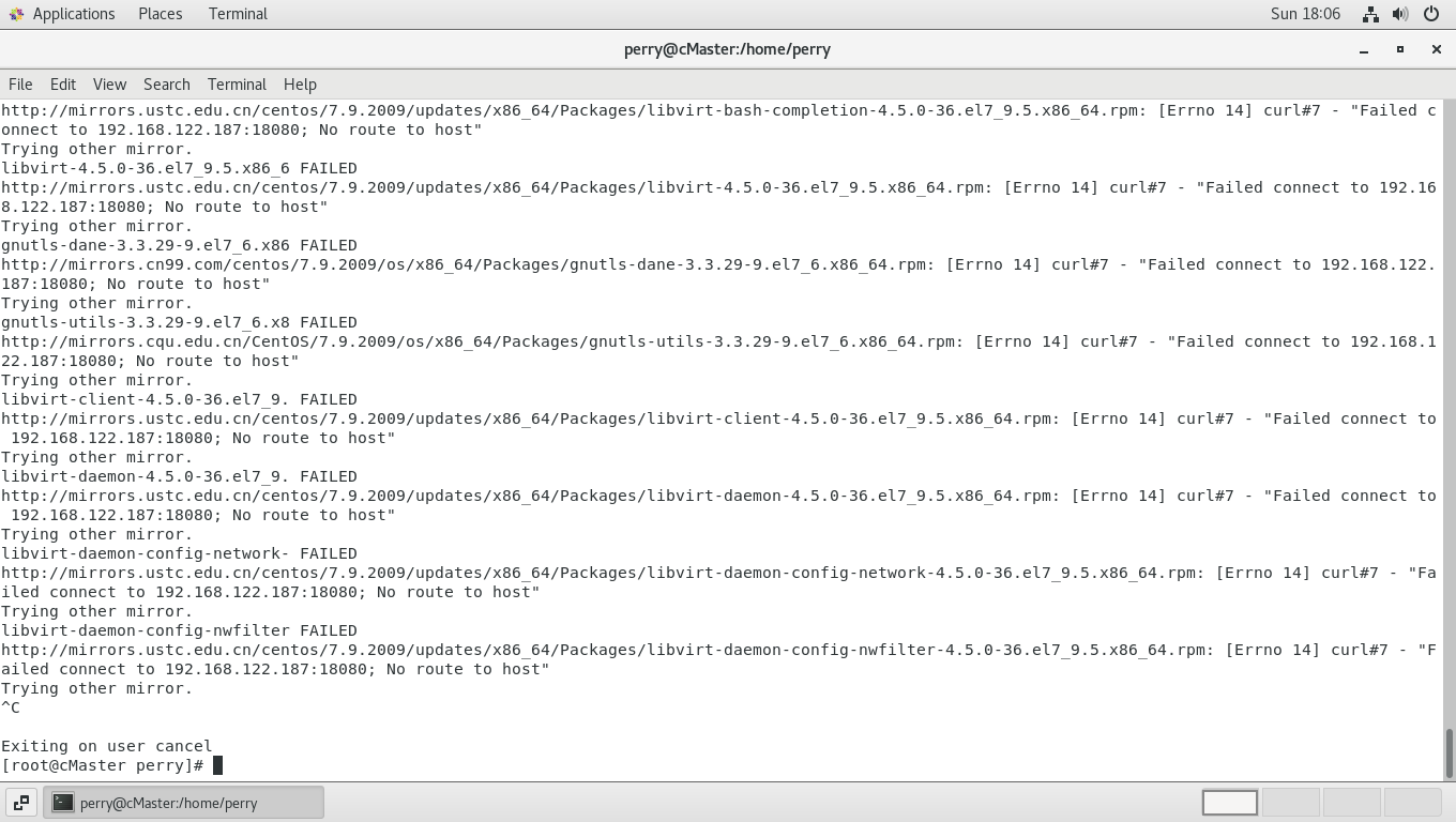CentOS 7 64 位-2022-04-18-09-06-58
